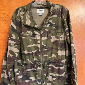 Old Navy Camo Jacket